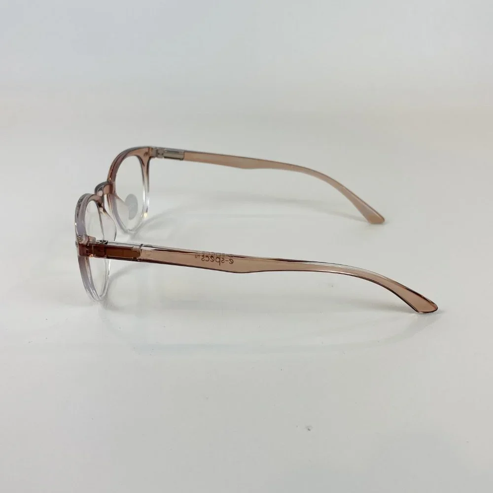e-Specs +0.00 Blue Light Filtering Specs Blush & Clear